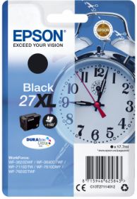 EPSON (ORIGINAL) - Epson 27XL Noir Cartouche d'encre originale C13T27114012